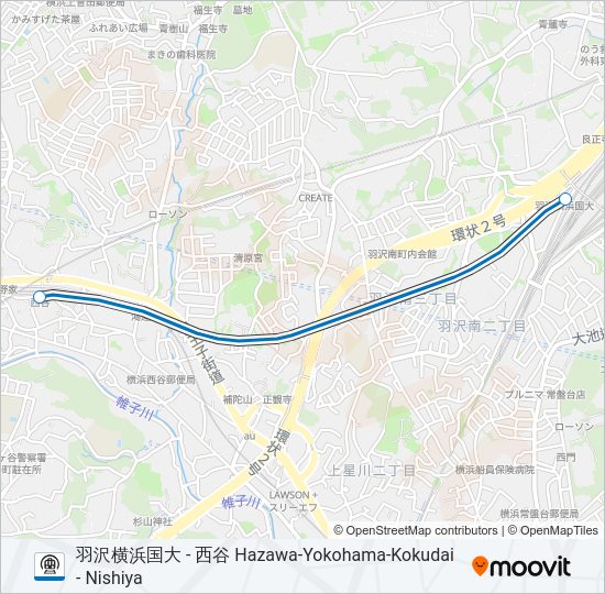 JR直通線 JR DIRECT CONNECTION LINE Metro Line Map