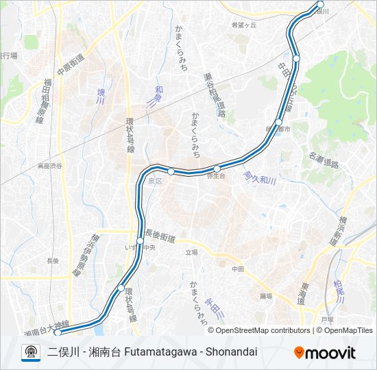 いずみ野線 IZUMINO LINE Metro Line Map