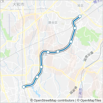 いずみ野線 IZUMINO LINE Metro Line Map