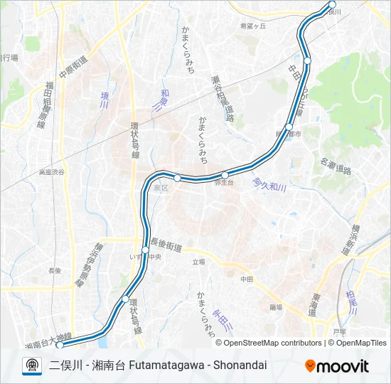 いずみ野線 IZUMINO LINE Metro Line Map