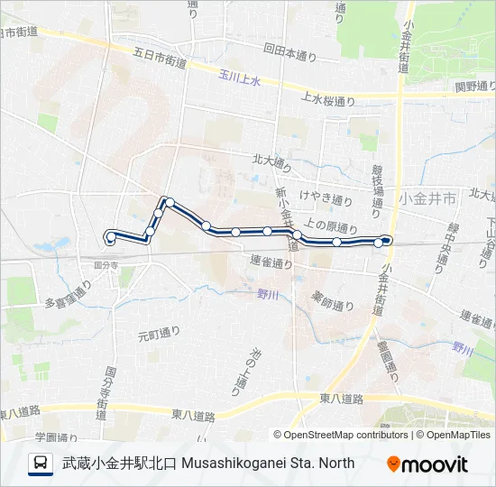 武42  Line Map