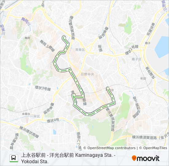 045系統 Route Schedules Stops Maps 上永谷駅前 Kaminagaya Sta Updated