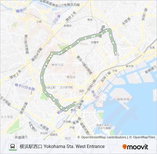 291系統 Route Schedules Stops Maps 横浜駅西口 Yokohama Sta West Entrance Updated 291系統 Route Schedules Stops Maps 横浜駅西口 Yokohama Sta West Entrance Updated