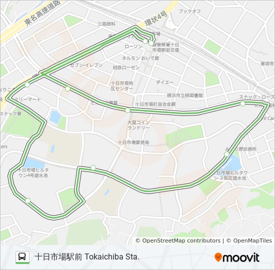 ふれあいバス緑区十日市場地区 Route Schedules Stops Maps 十日市場駅前 Tokaichiba Sta Updated