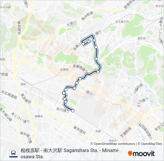 南84  Line Map