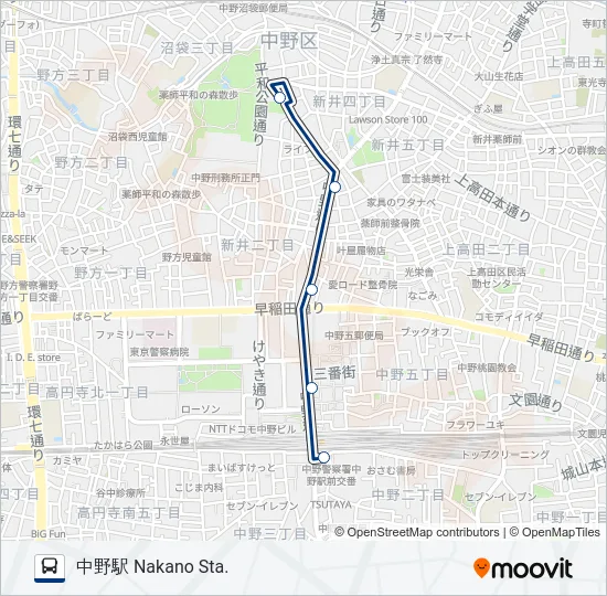 中91-体復  Line Map