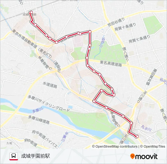 玉31 の路線図