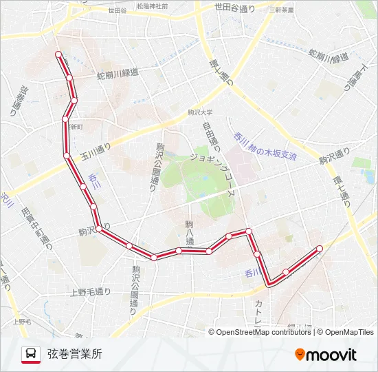 都立01  Line Map