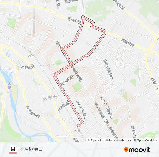 羽31 の路線図