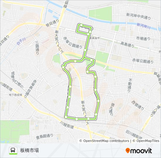 板01 bus Line Map