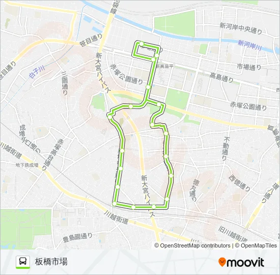 板01 バスの路線図