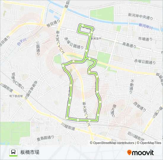 板01 バスの路線図