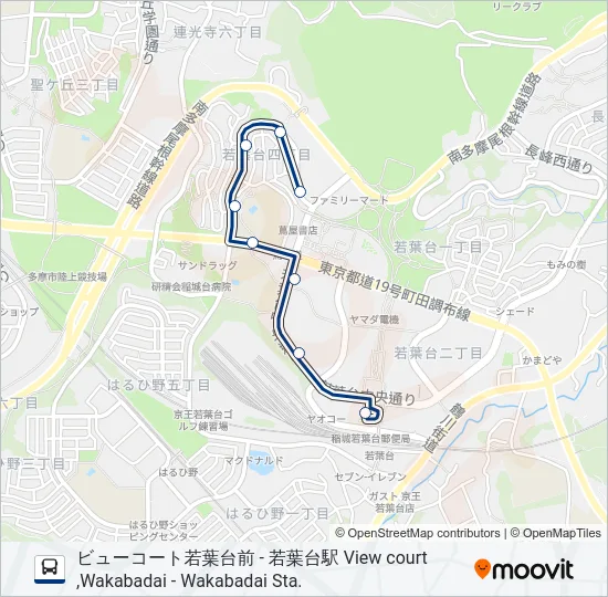 若01-ビュ  Line Map