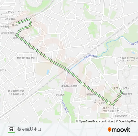 旭75  Line Map