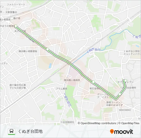 旭75  Line Map