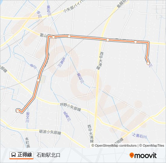 正得線 Bus Line Map