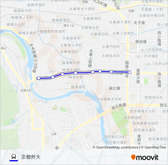 市バス３ Bus Line Map