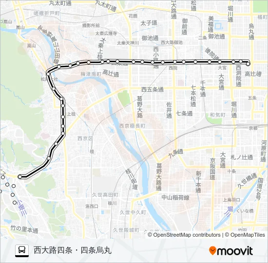 市バス２９ Bus Line Map