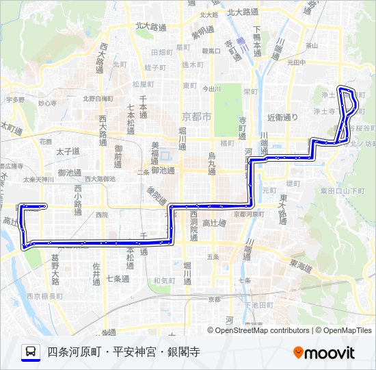 市バス３２ Bus Line Map