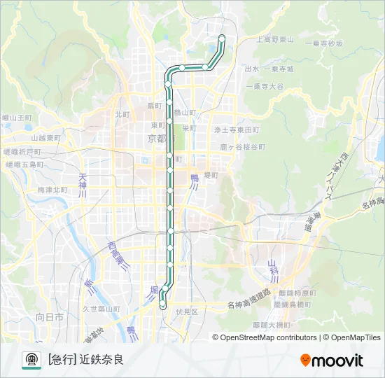 地下鉄烏丸線 地下鉄 - メトロの路線図