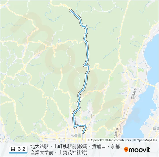 ３２ Bus Line Map