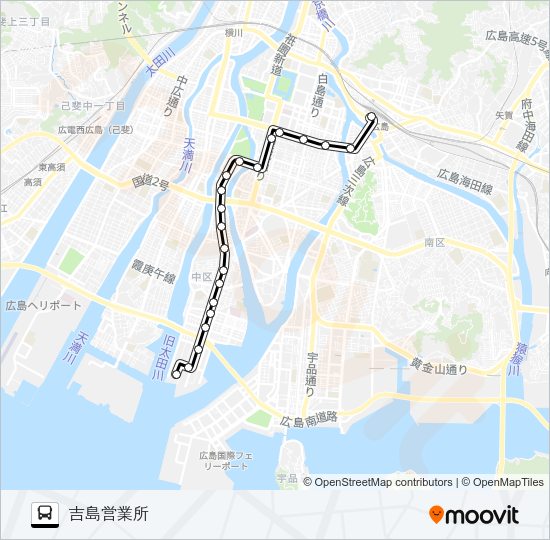 24 Bus Line Map
