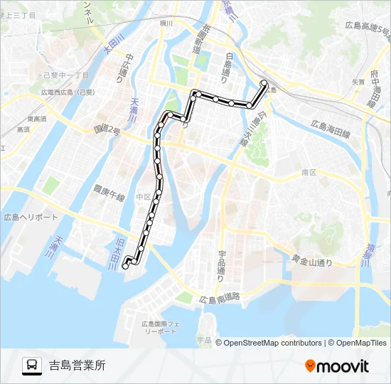 24 Bus Line Map
