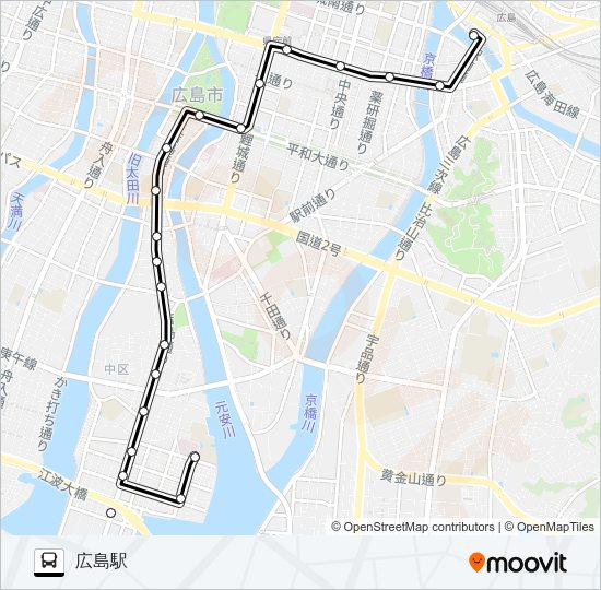24 Bus Line Map