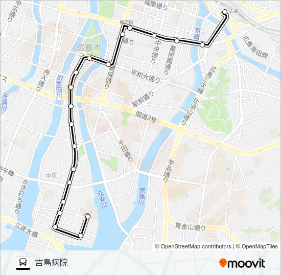 24 バスの路線図