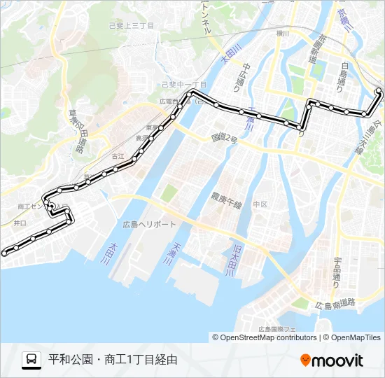 25 バスの路線図