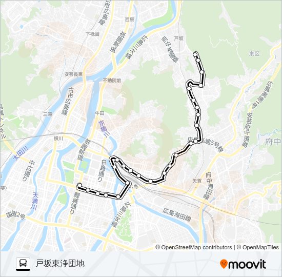 27 Bus Line Map