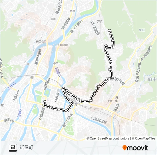 27 バスの路線図