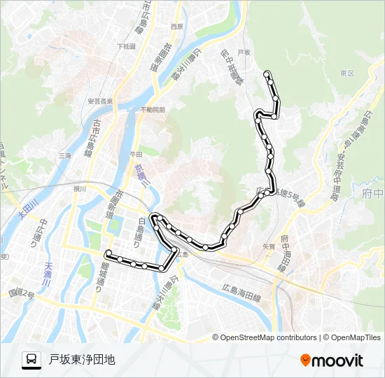 27 バスの路線図