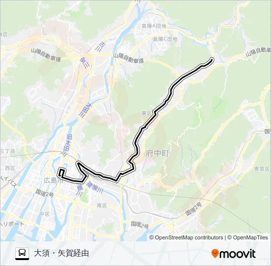 29 Bus Line Map