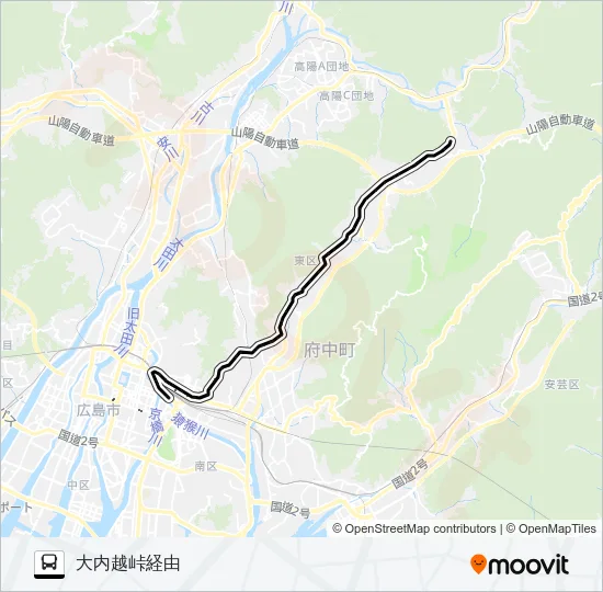 29 Bus Line Map