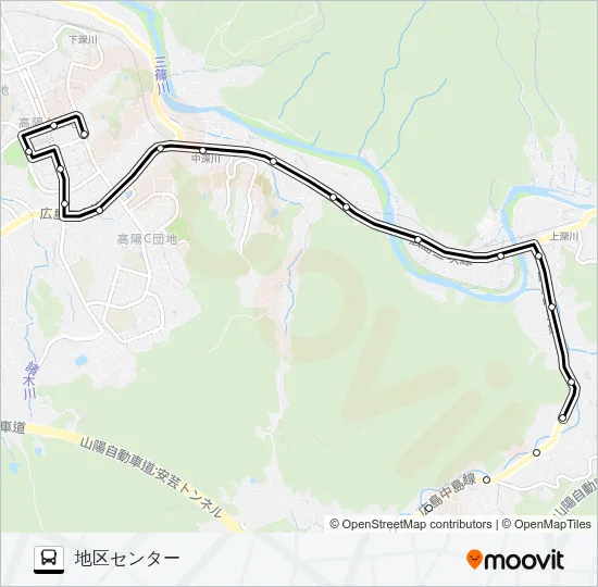 29 Bus Line Map
