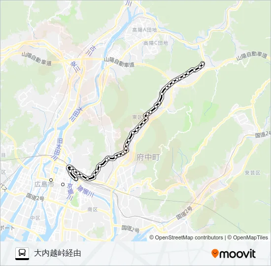 29 バスの路線図