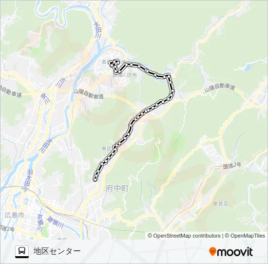 29 バスの路線図