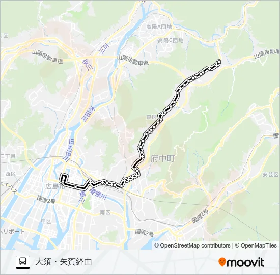 29 バスの路線図