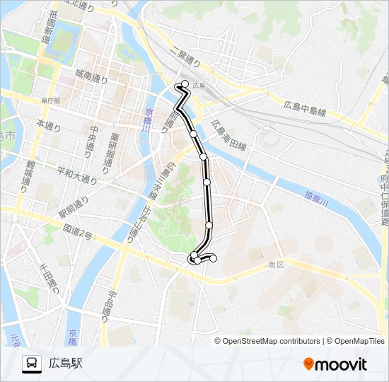321 Bus Line Map