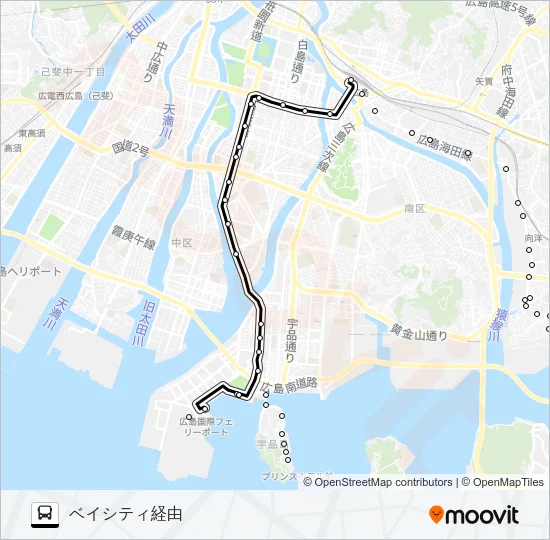 21-2 バスの路線図