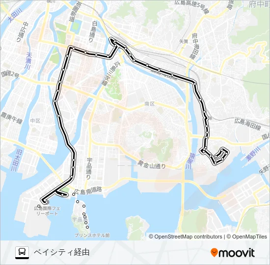 21-2 バスの路線図