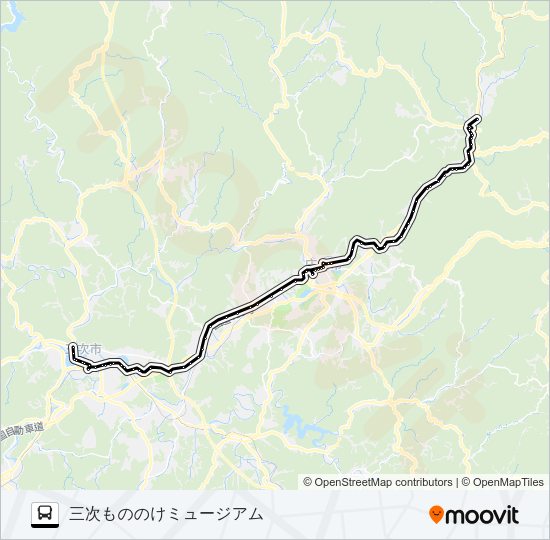 三城線 Bus Line Map