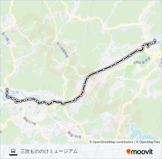 三城線 Bus Line Map