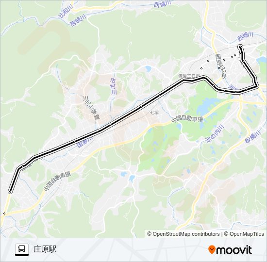 三城線 Bus Line Map