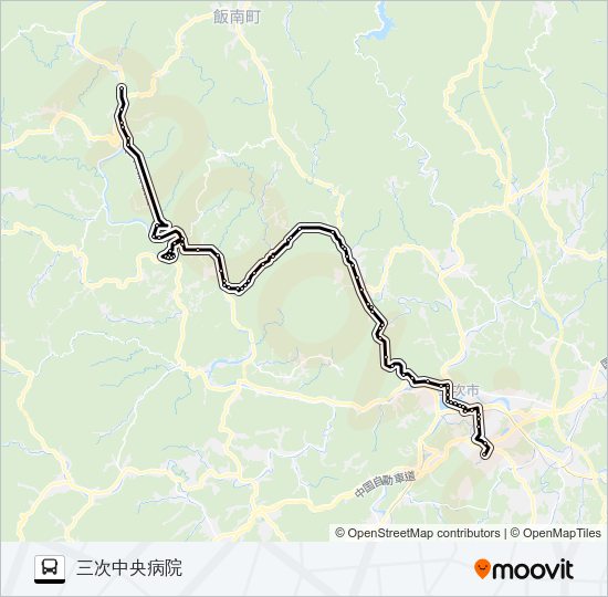 作木線 Bus Line Map