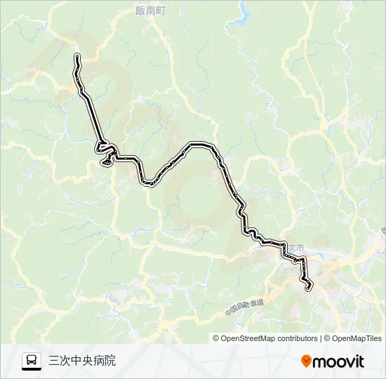 作木線 Bus Line Map