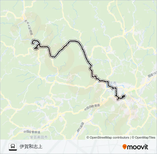 作木線 Bus Line Map