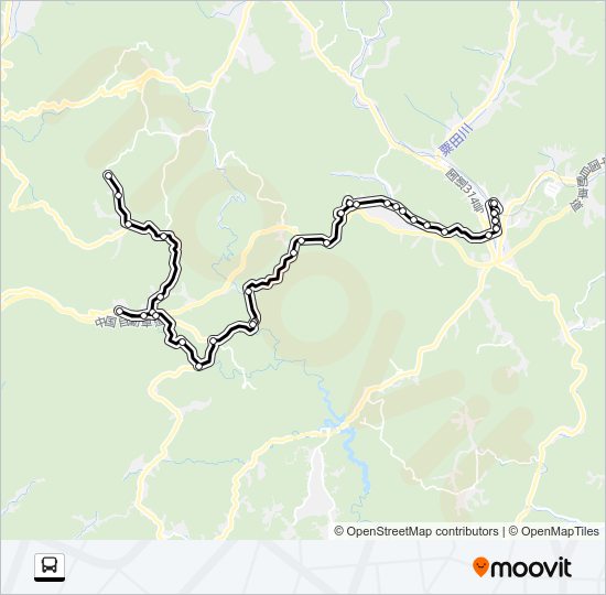 始終線 Bus Line Map