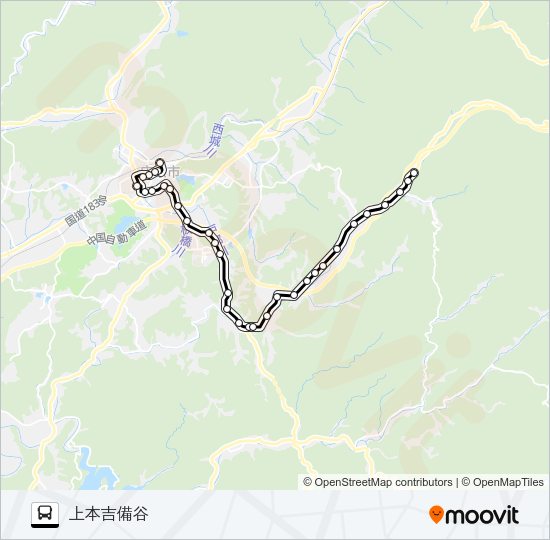 本村線 Bus Line Map